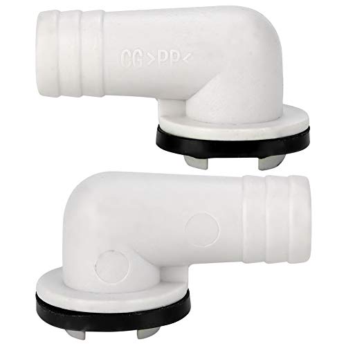 BTER Environmentally Friendly Air Conditioning Drain, Drain Connection, for Air Conditioning Waste Water, ABS Material, Condensation Drain Adapter, Drain, 1 Piece, Default, Single Item