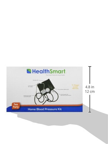 [Australia - AusPower] - MABIS Professional Aneroid Sphygmomanometer Blood Pressure Gauge, Stethoscope and Blood Pressure Cuff, With Carrying Case, Adult Cuff, Black 