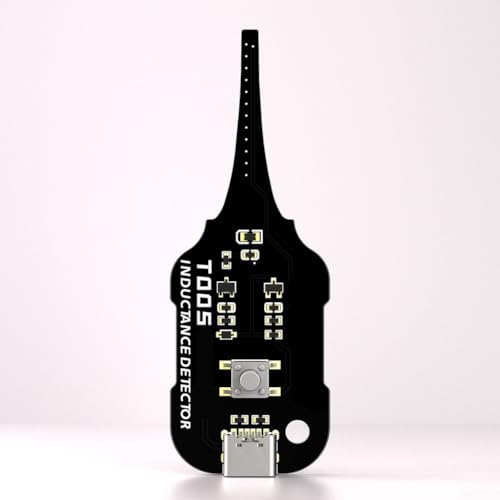 Inductance Tester XA5 for Coil Testing on Motherboards and Electronic Devices, Electromagnetic Induction Based Tool for Efficient Diagnostics (Black) black