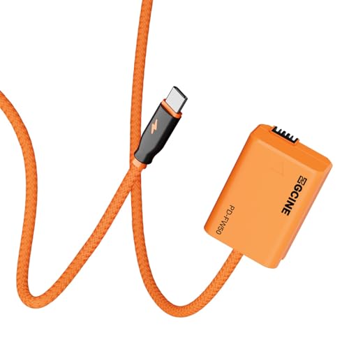 ZGCINE PD-FW50 USB-C PD NP-FW50 Dummy Battery Cable for Sony A7