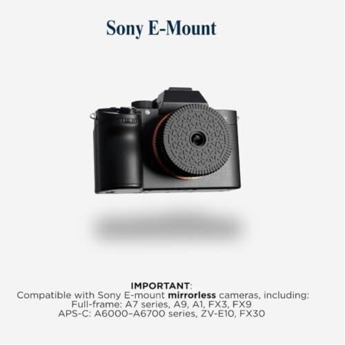 Original Retropia Repurposed Disposable Camera Mirrorless Lens | Unlimited Instant Film-Look Photos | Compact Pancake Lens, 32mm Focal Length & Fixed f/11 Aperture (Sony E-Mount Mirrorless Compatible) Sony E-Mount Compatible