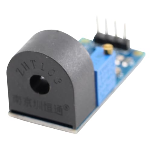 ZMCT103C AC Sensor Single Phase Current Transformer Module 5A Current Transformer Small Size and High Precision Current Sensor Active Output Module Board for Arduino (Pack of 2)