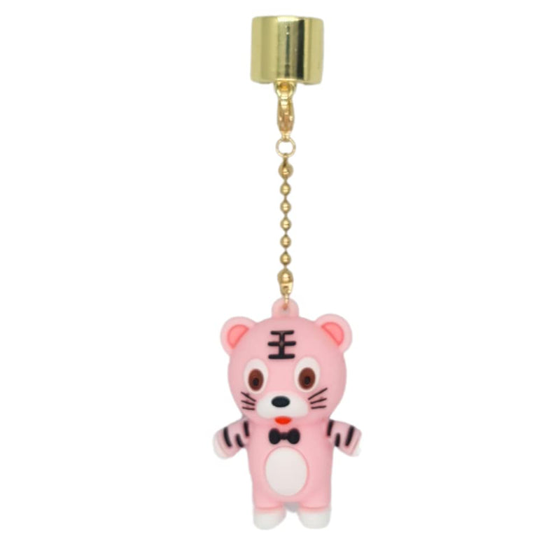 [Australia - AusPower] - Stethoscope Charms pendant - Pink Tiger 3D - medical charms 