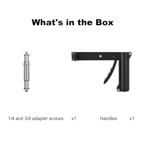 Sliding Arm for Photography Pistol Grip Rolling Light Stand Sliding Arm