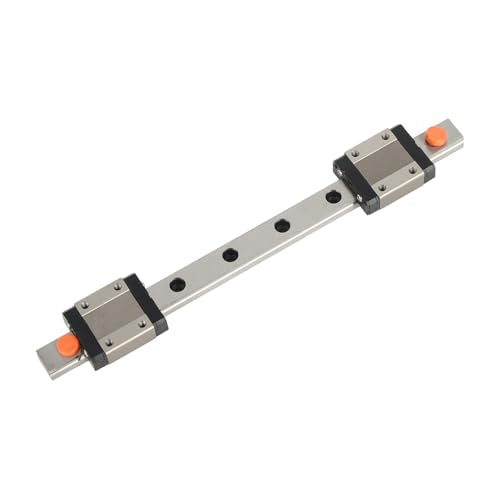 Keenso Linear Guide Rail Interchangeable Design Slider Kit MGN12C for 3D Printers and CNC Parts Suitable for Compact Equipment (200mm) 200mm