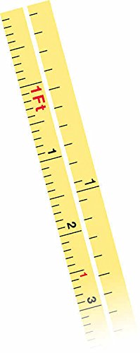 [Australia - AusPower] - Forestry Suppliers English Fabric Diameter Tape | Woven Synthetic Fabric | Claw Hook at End | Measuring Diameter of Trees | 76˝ Diameter in Inches, Measure in 10ths, 100ths, Linear Feet 