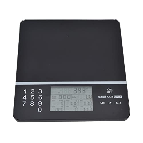 Yosoo Health Gear Digital Kitchen Scale, 5kg Nutrition Calculator LCD