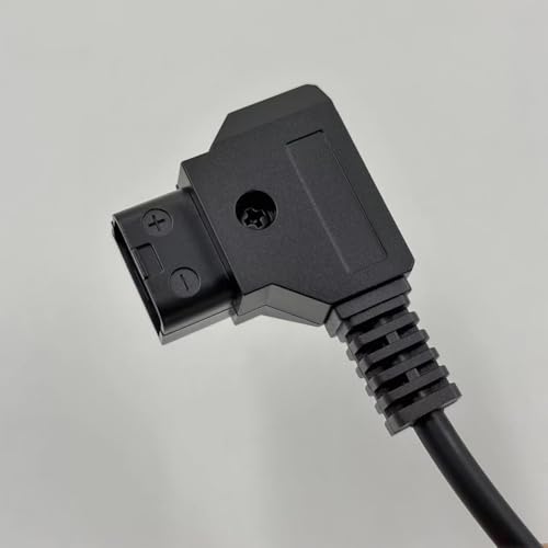D-TAP to 2 Pin Lemo- Compatible Male Power Cable Suitable for Teradek Z Cam ARRI RED DJI TILTA Paralinx Preston Transvideo Offhollywood Switronix Panasonic (Coiled) Coiled