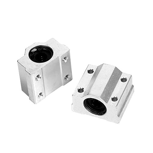 4Pcs SCS10UU Linear Motion Ball Bearing Slide Unit Bushing(10MM Inner Dia.) for CNC Machine Linear Sliding, 3D Printer Part