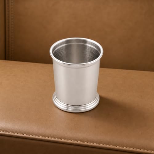 Arthur Court Engravable Stainless Steel Mint Julep Cup - Elegant Drinkware for Celebrations - 4 Inch Tall, Holds 14 oz