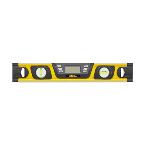 Stanley FatMax Inclinometer (Digital Spirit Level in Degrees | Percentage mm/m, 40 cm Length, LCD Display) 0-42-063 40 cm Multicolored