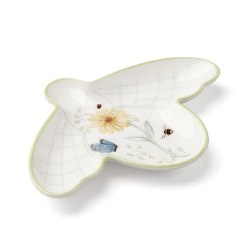 Lenox Butterfly Meadow Beehive Porcelain Spoon Rest