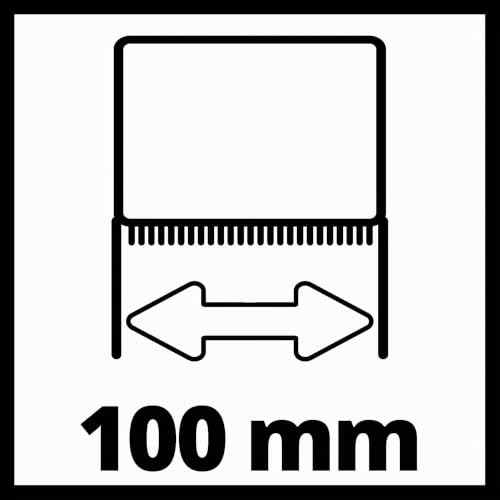 Einhell Original Sanding Flap Brush, 120 x 100 mm | Accessories for cordless brush grinder TP-BR 18/32 Li BL | Sanding of wood and metal | Diameter 120mm | 100mm width