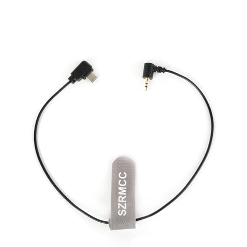 SZRMCC Ronin-SC RSS Control Cable Type-C to 2.5mm Remote Release Cable for DJI RSC2 RS2 RS3/Pro Stabilizer to Fujifilm X-Pro2 XT20 XT30 XA3 XE3 XH1 X100F GFX100S Canon 80D 90D M6II Camera