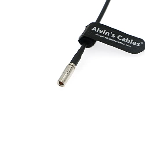 Alvin’s Cables Timecode Cable for Canon R5C Camera from Atomos Ultrasync One Straight DIN to DIN Time Code Cable 30cm|12inches