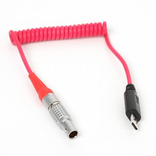 Sound Devices Ambient LTC-Out 5pin to Micro USB Timecode Output Cable for Sony FX3 FX30 A7M3/M4/S2/S3 A1 5pin-micro usb