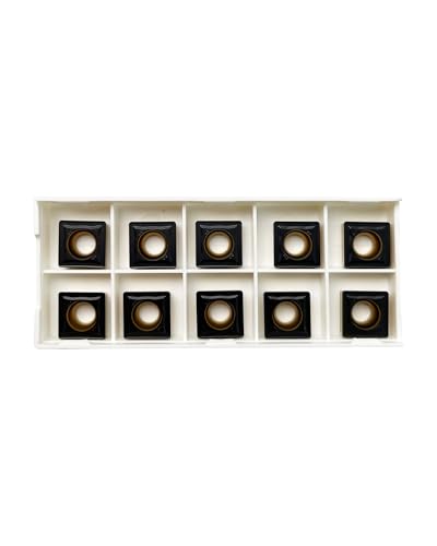 Zorqon SCMT432 SCMT120408 carbide turning inserts, 10-piece set