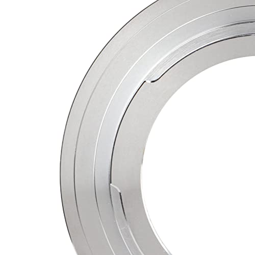 Sanpyl M42‑MD Lens Adapter Ring, Camera Lens Adapter Ring for M42 Lens to for MD Mount, Compatible with for M42 Mount Lens and MD Mount Camera Body for