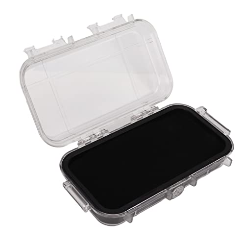 Alomejor compact ABS plastic EDC storage box with anti-skid rubber pad for camping and hiking gear