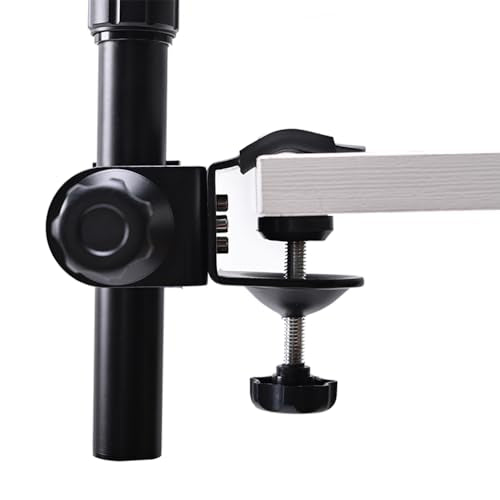 Metal C Clamp Heavy Duty Dual U Shaped Clip Bracket Mount for Photo Studio Light Stand Boom Arm,2 Pieces