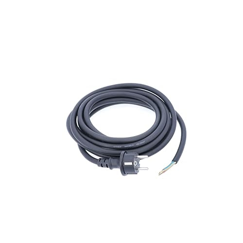 as - Schwabe 60379 connection cable, 4.5 m, H07RN-F 3G1.5, black, IP44, commercial, construction site, 60379