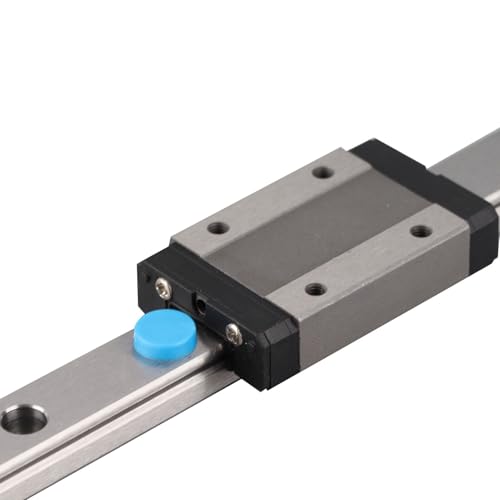 MGN12H Mini Linear Rail Guide, 300mm Linear Sliding Guide with MGN12H Carriage Block for DIY Printers and CNC Machines - Compatible with 250/300/400/500/550mm Sizes