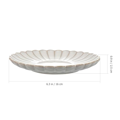 BESTOYARD Ceramic Coffee Cup and Saucer Set – 6.10"" x 6.10"" x 0.98"", 19.4 oz White Porcelain Heat-Retentive for Hot Beverages – for Home, Office, Café, Tea Lovers & Coffee Enthusiasts