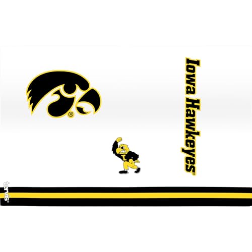 Tervis Iowa Hawkeyes - Assorted Made in USA Double Walled Insulated Tumbler Travel Cup Keeps Drinks Cold & Hot, 16oz 4pk, Classic