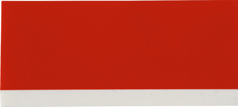 Brady Authentic (M21-500-595-RD) All-Weather Vinyl Label for Indoor/Outdoor ID, Lab and Equipment Labeling, White on Red- For M210, M210-LAB, M211, BMP21-PLUS and BMP21-LAB Printers, .5" W, 21' L .5" W, 21\' L