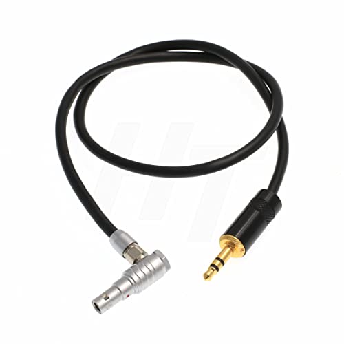Audio Cable for ARRI Alexa Mini/RED V-Raptor/Z CAM E2 Camera, 3.5mm 1/8'' TRS to 00B 5 Pin (60 cm, R 5pin-S 3.5mm) 60 cm