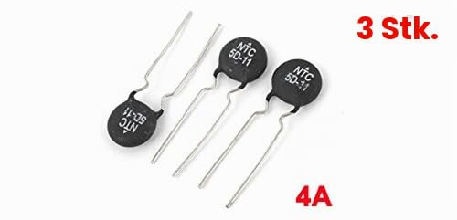 Sourcingmap Temperature Sensitivity Power Thermistor - Black (3-Piece)