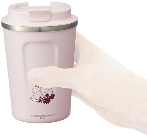 Skater STBC3F-A Coffee Tumbler, 11.8 fl oz (350 ml), Thermal, Cold Insulation, Stainless Steel, Tumbler, Mug, Moomin Moomin Mom