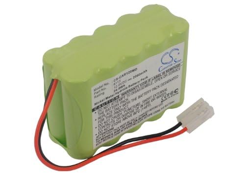 TCTK Batteries Compatible with [Cardiette] Cardioline ECG Recorder AR1200, Cardioline ECG Recorder AR1200 View FC1400, Cardioline ECG Recorder AR1200ADV, for [CardioRapid] K360 Replaces 110176, for