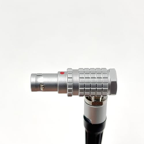 Lemo-Compatible 0B 2 Pin Male to Male Right Angle Power Cable Suitable for Teradek Bond ARRI Alexa, Z CAM E2, DJI RS2/RS3, Tilta Float Gimbal, SmallHD, Vaxis, Blackmagic, 39”