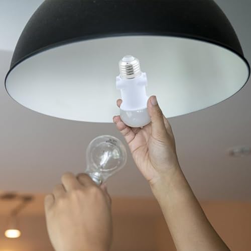 Bulb Converter Base E27 Socket to 2 Pin EU Adapter Smart Bulb Adapter Socket AC100-240V 4A