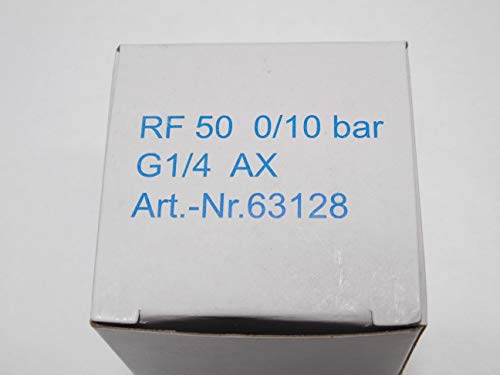 Afriso Pressure gauge RF 50 - 0/10 bar (1/4 inch) 63128 Single