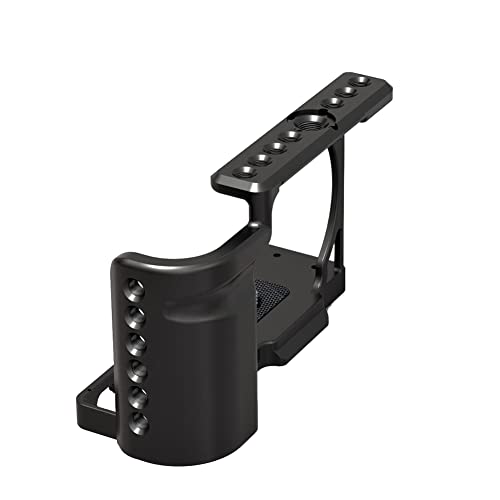 NICEYRIG Cage for Sony ZV-E10 Vlog Vlogging Camera with Aluminum HandleGrip