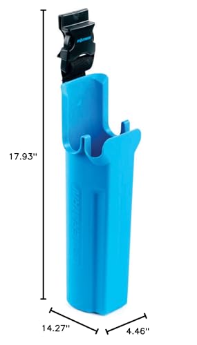 Moerman 17833 side bucket-tool holder with quick-release tool holster, black plastic design