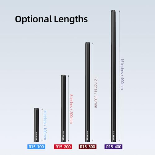 Nitze 16 Inches 15mm Rod (2 Pcs) - R15-400