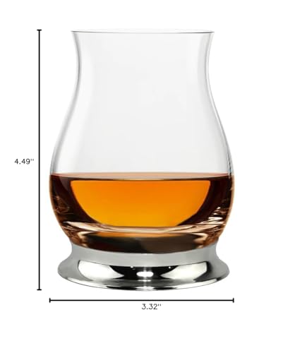English Pewter Company Glencairn Whisky Mixer Glass 350ml [WGP001]