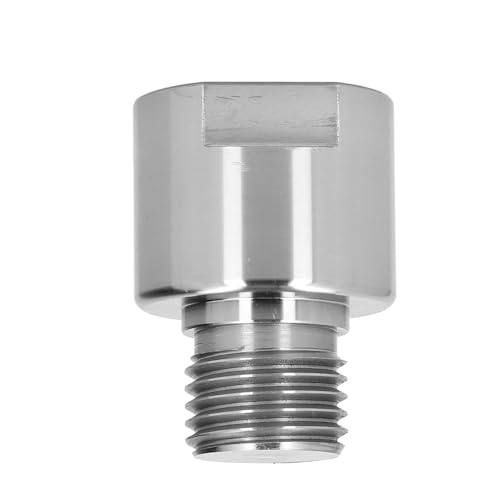 Woodworking Lathe Spindle Adapter M30x3.5mm to 1in 8TPI Alloy Steel for Chuck Faceplate Turning Tools Metalworking Machine Accessory