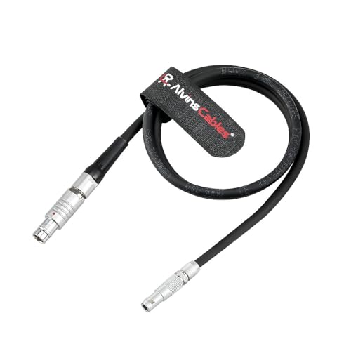 Alvin's Cables Teradek RT Latitude MDR Run Stop Cable for ARRI Alexa LF| Mini LF| Alexa 35| Alexa SXT Camera, for Sony Venice 2, 4 Pin to RS 3 Pin Control Cable, 60CM| 23.6inches for ARRI Alexa RS 3 Pin