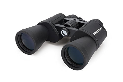 Celestron 71198 Cometron 7x50 Binoculars (Black) & 93524 Binocular Tripod Adapter (Black)