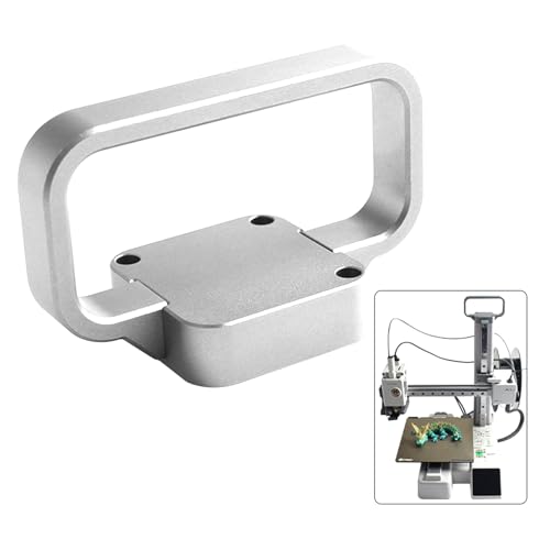 POFET 3D Printer Accessories for Bambu Lab A1 mini Aluminum Alloy Portable Handle Handle Installation Kit,3D Printer Hardened Steel Extruder Gear Handle Accessories