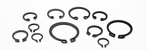 Huzstar 225-piece external and internal circlip retaining ring assortment set in organizer case