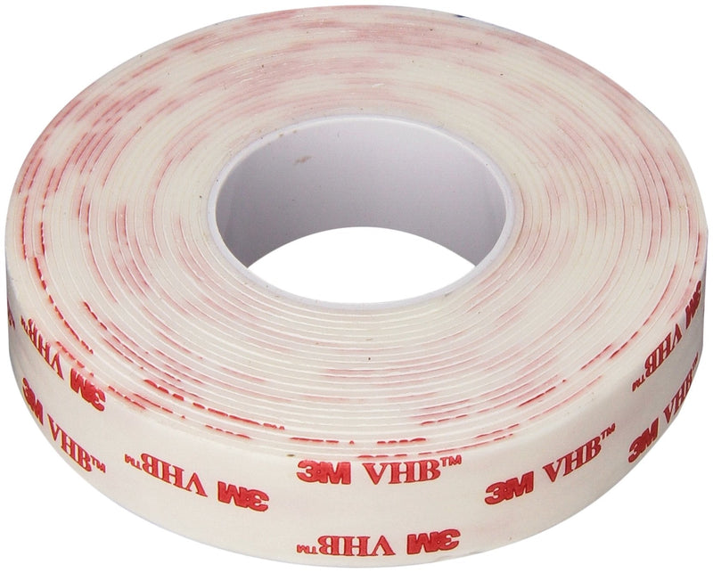 [Australia - AusPower] - 3M VHB 4950 Heavy Duty Mounting Tape - 0.75 in. x 15 ft. Permanent Bonding Tape Roll with Acrylic Foam Core. Tapes and Adhesives 
