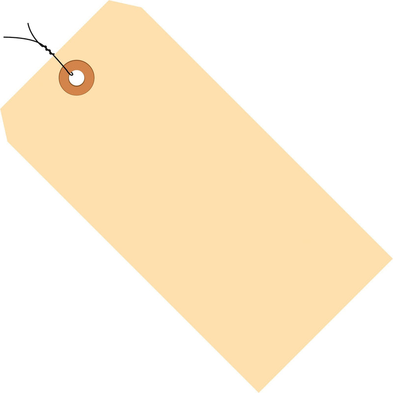[Australia - AusPower] - Top Pack Supply Shipping Tags, Pre-Wired, 10 Pt., 4 3/4" x 2 3/8", Manila (Pack of 1000) 