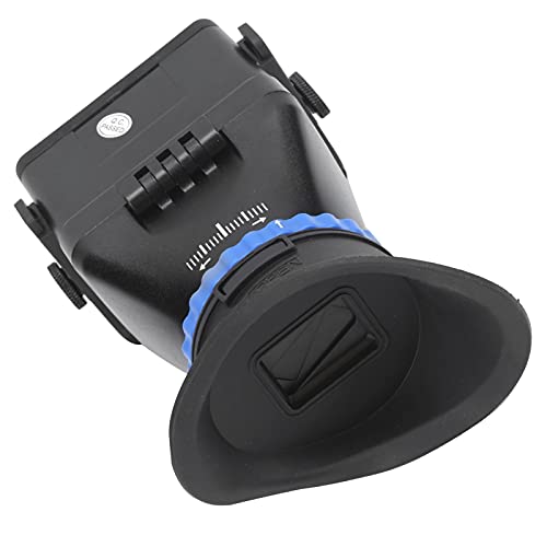 Viewfinder, Offers 3X Magnification for 3in/3.2in LCD Screen, Viewfinder for Camcorders and DSLRSLR Cameras, Also Functions As a ScSunshade Hood