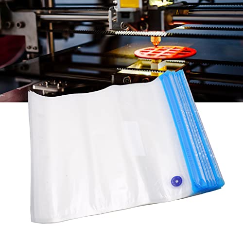20Pcs 3D Printer Filament Storage Bags, Vacuum Sealed, Resealable,Filament Vacuum Storage Bag, with Clip Hand Pump,3D Printer Accessories
