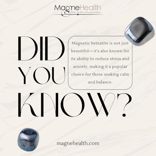Hangover Ring, Thin Beveled Magnetic Hematite Band Ring, Hematite Band in Beveled Design for Magnetic Therapy, Acupuncture Ring Size 6 (Pack of 1)